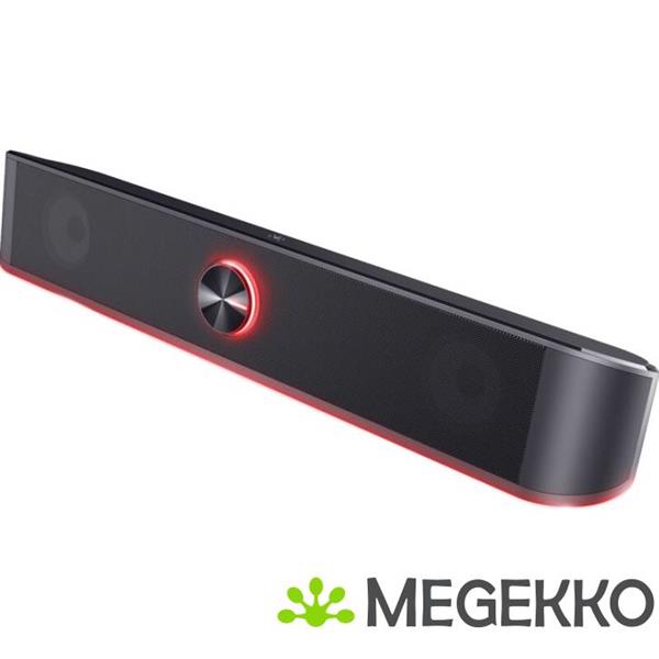 Grote foto trust gxt 619 thorne rgb soundbar zwart computers en software overige computers en software