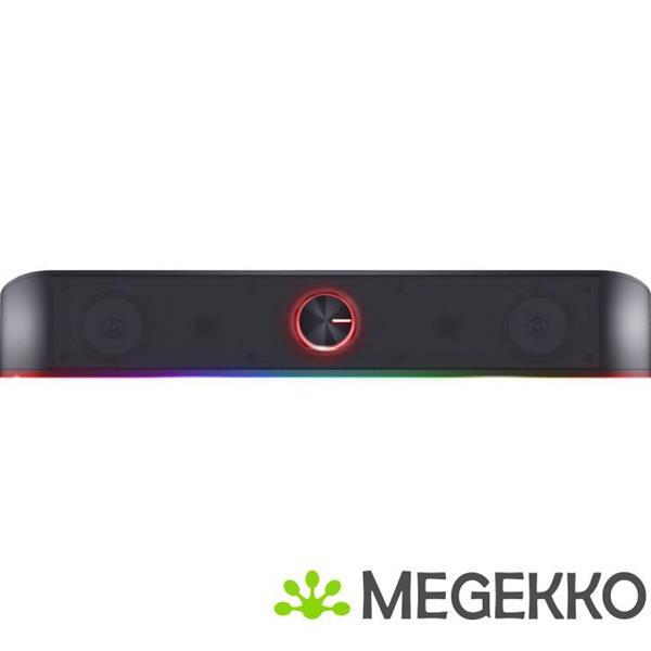 Grote foto trust gxt 619 thorne rgb soundbar zwart computers en software overige computers en software