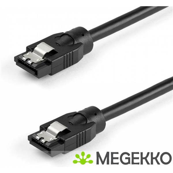 Grote foto startech.com ronde sata kabel 60 cm computers en software overige computers en software