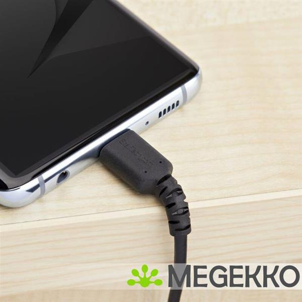 Grote foto startech.com usb 2.0 naar usb c kabel 1m zwart computers en software overige computers en software