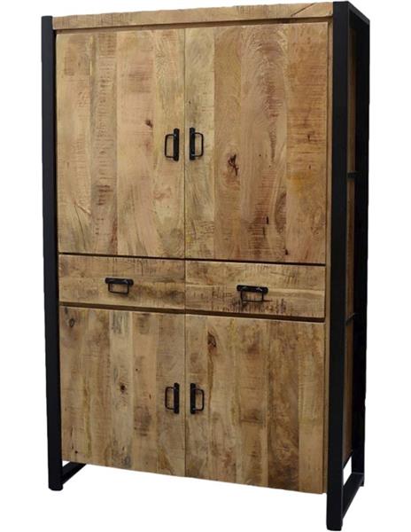 Grote foto opbergkast britt 180x45x115 cm huis en inrichting eettafels