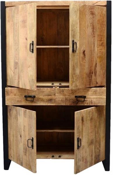 Grote foto opbergkast britt 180x45x115 cm huis en inrichting eettafels
