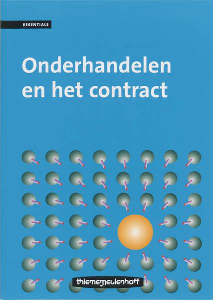 Grote foto onderhandelen en het contract essentials boeken overige boeken