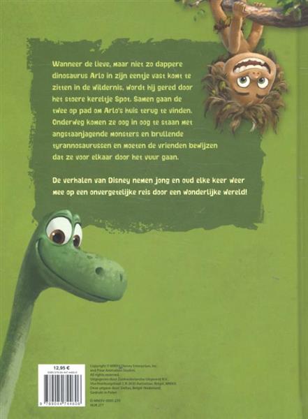 Grote foto the good dinosaur disney groot verhalenboek boeken jeugd 13 jaar en ouder