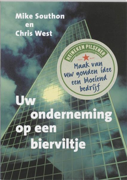 Grote foto uw onderneming op een bierviltje boeken overige boeken