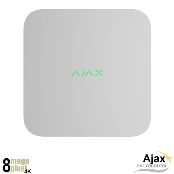 Grote foto ajax 4k 8 kanaals nvr recorder compact geen poe nvr8 w audio tv en foto dvd spelers en dvd recorders