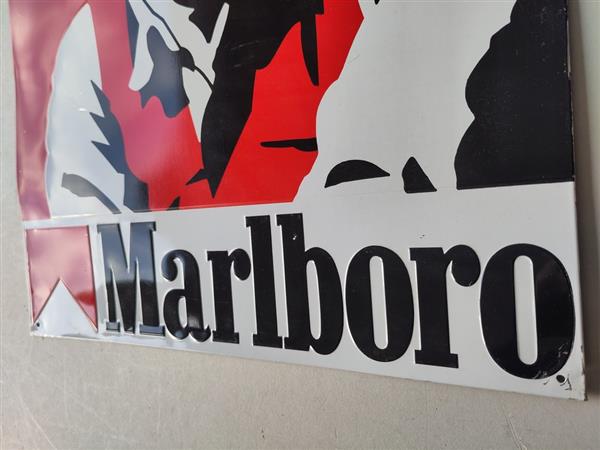 Grote foto marlboro reclamebord hobby en vrije tijd overige hobby en vrije tijd