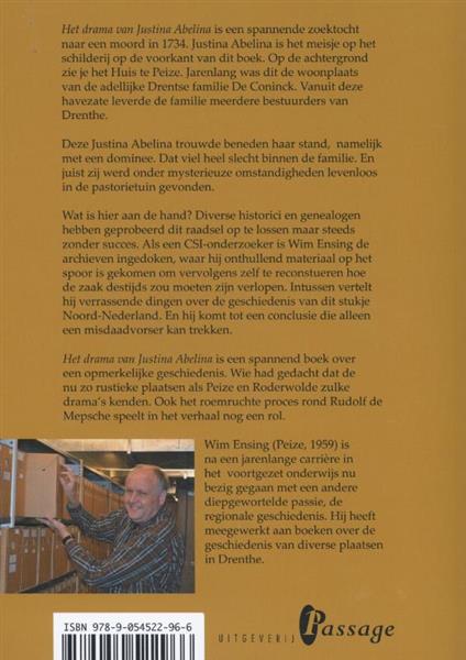 Grote foto het drama van justina abelina boeken geschiedenis wereld