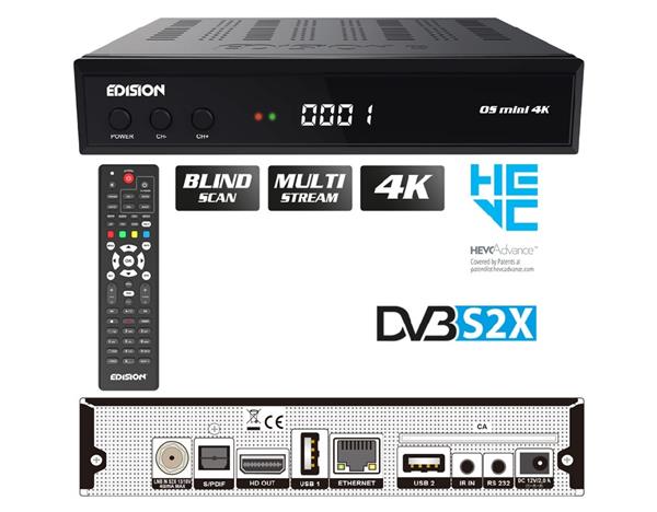 Grote foto edision os mini 4k s2x telecommunicatie zenders en ontvangers