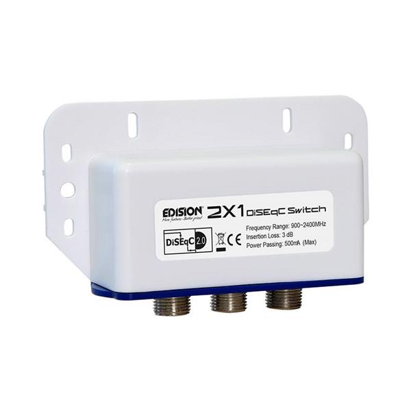 Grote foto edision diseqc 2x1 computers en software netwerkkaarten routers en switches