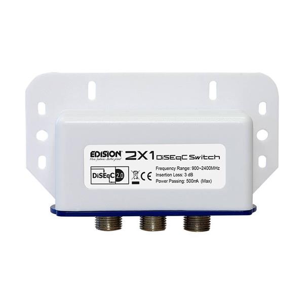 Grote foto edision diseqc 2x1 computers en software netwerkkaarten routers en switches