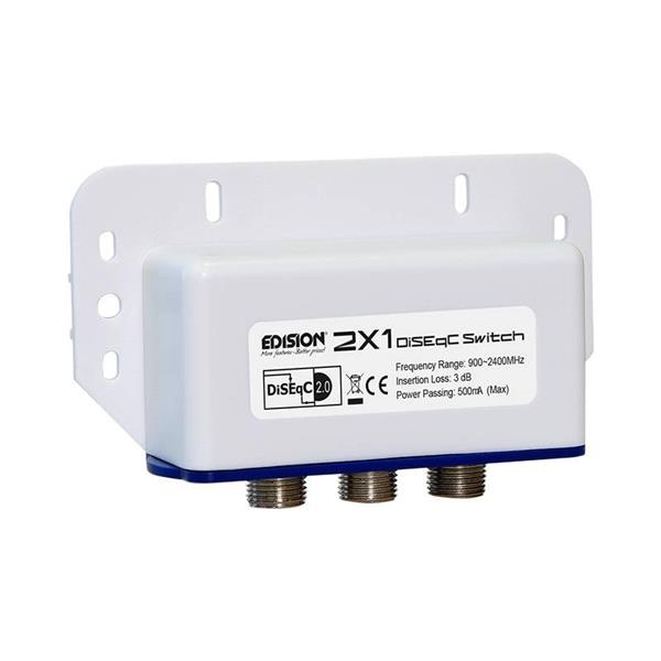 Grote foto edision diseqc 2x1 computers en software netwerkkaarten routers en switches