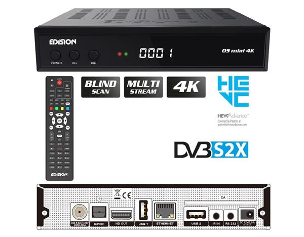 Grote foto edision os mini 4k s2x telecommunicatie zenders en ontvangers