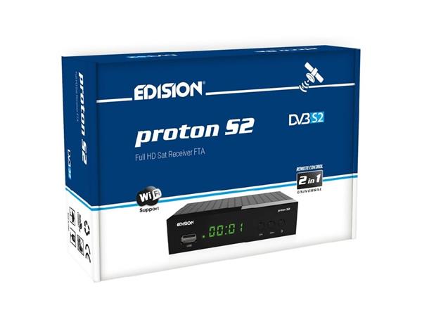 Grote foto edision proton s2 telecommunicatie zenders en ontvangers