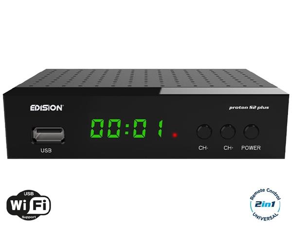 Grote foto edision proton s2 plus telecommunicatie zenders en ontvangers