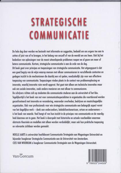 Grote foto strategische communicatie boeken overige boeken