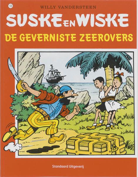 Grote foto de geverniste zeerovers suske en wiske 120 boeken stripboeken