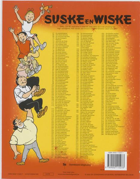 Grote foto de geverniste zeerovers suske en wiske 120 boeken stripboeken