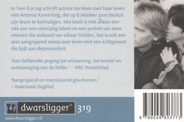 Grote foto toen ik je zag dwarsligger 319 boeken overige boeken