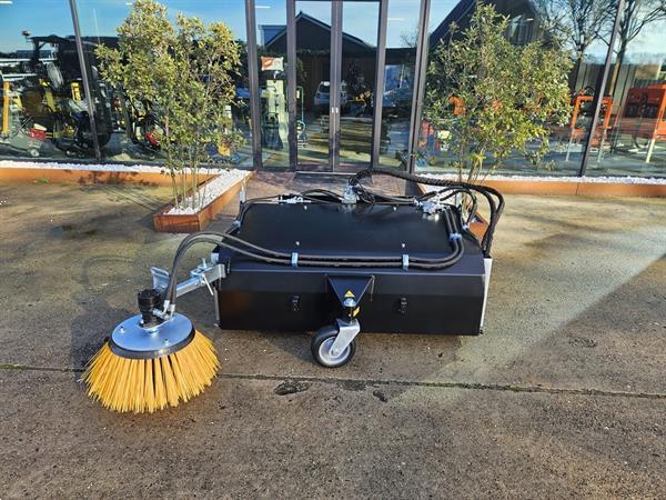 Grote foto sima veegmachine rolbezem voor aan shovel agrarisch tractor toebehoren