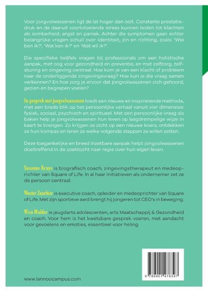 Grote foto in gesprek met jongvolwassenen boeken psychologie