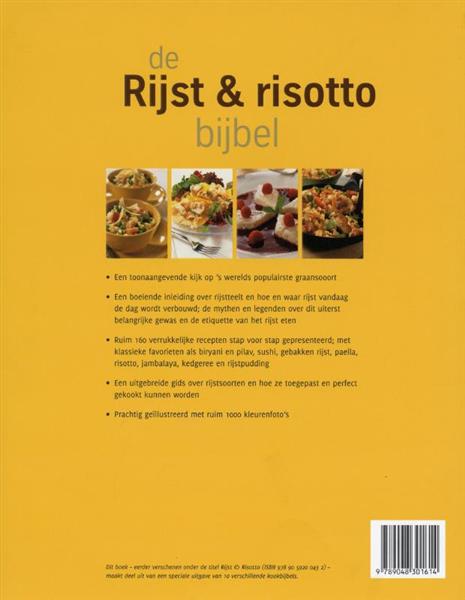 Grote foto de rijst en risotto bijbel boeken kookboeken