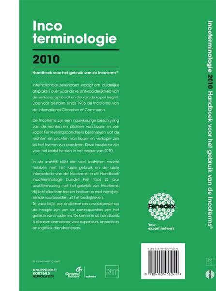 Grote foto incoterminologie 2010 boeken overige boeken