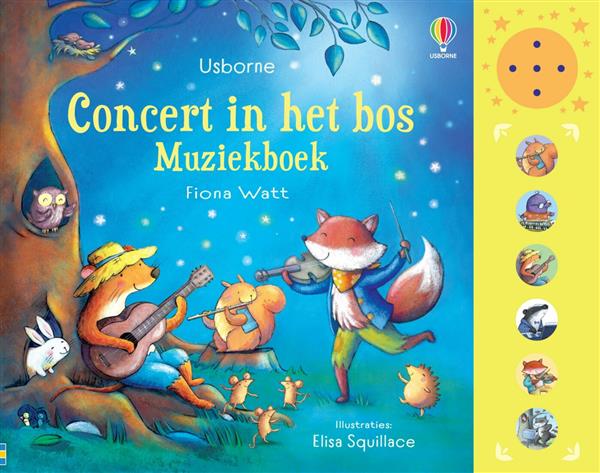 Grote foto concert in het bos muziekboek 1 boeken jeugd 13 jaar en ouder