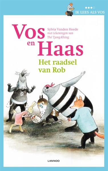 Grote foto ik leer lezen met vos en haas ik lees als vos het raadsel van rob vos en haas boeken jeugd 13 jaar en ouder