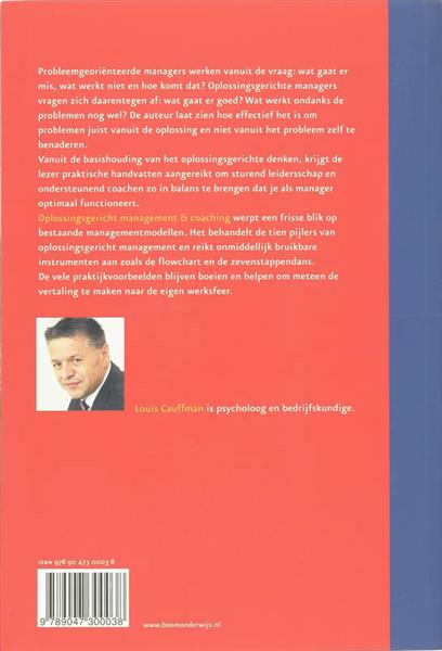 Grote foto oplossingsgericht management coaching boeken overige boeken