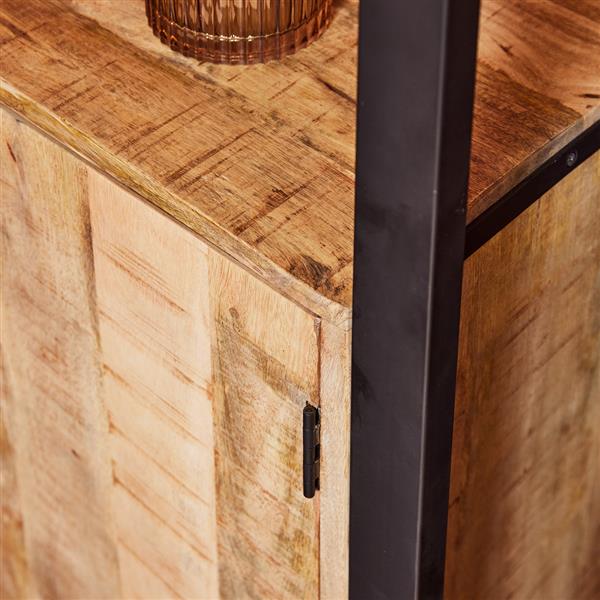 Grote foto boekenkast boaz 3 lades 200x55x40 cm huis en inrichting eettafels