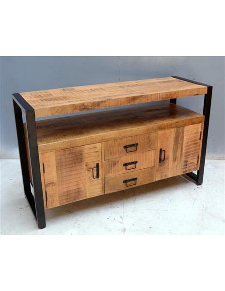 Grote foto dressoir britt 2 deur 3 lade 135x80x45 cm huis en inrichting eettafels