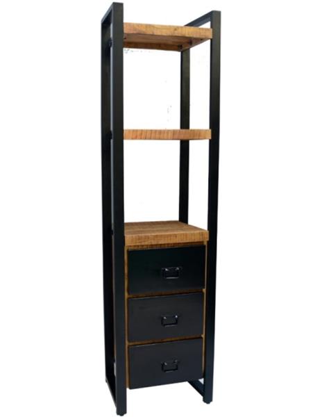 Grote foto boekenkast bas 3 lades 55x40x200 cm huis en inrichting eettafels