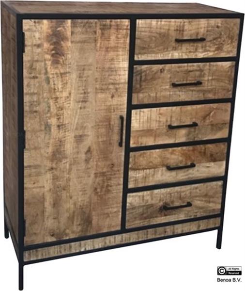 Grote foto ladekast volendam 102x45x120 cm huis en inrichting eettafels