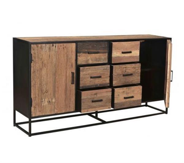 Grote foto dressoir dakota 180x40x90 cm huis en inrichting eettafels