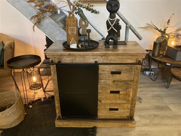 Grote foto dressoir nora 100x45x90 cm huis en inrichting eettafels