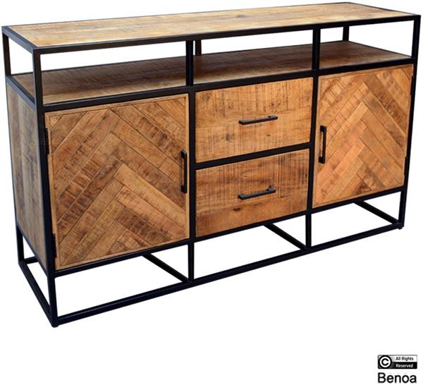 Grote foto dressoir jax visgraat 150 cm huis en inrichting eettafels