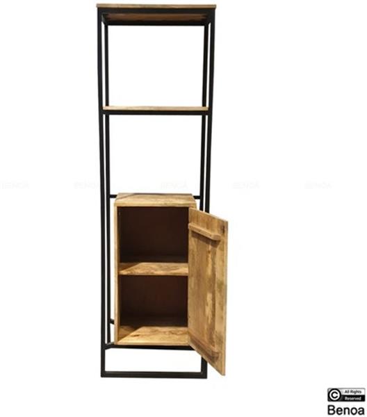 Grote foto boekenkast len 1 deur 200x40x60 cm huis en inrichting eettafels