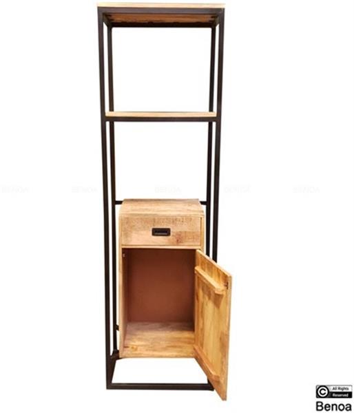 Grote foto boekenkast len 1 deur 1 lade 200x40x60 cm huis en inrichting eettafels