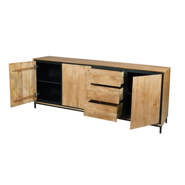 Grote foto dressoir richwood 210 cm huis en inrichting eettafels