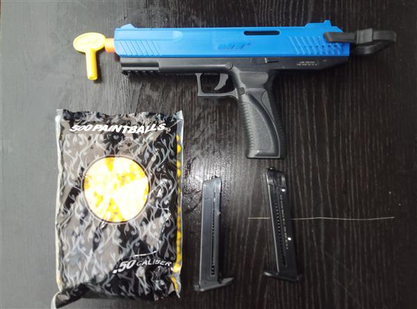 Grote foto kinder paintballmarker hobby en vrije tijd overige hobby en vrije tijd