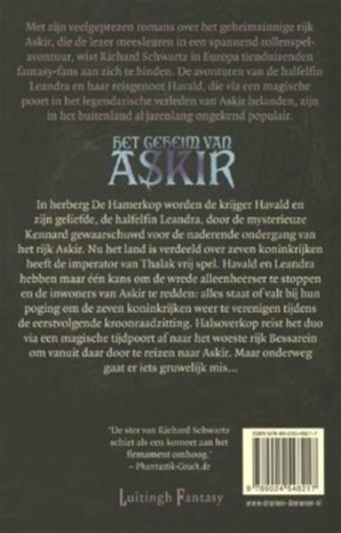 Grote foto het tweede legioen het geheim van askir 2 boeken science fiction