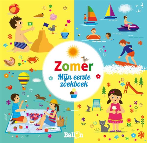Grote foto zomer mijn eerste zoekboek boeken jeugd 13 jaar en ouder