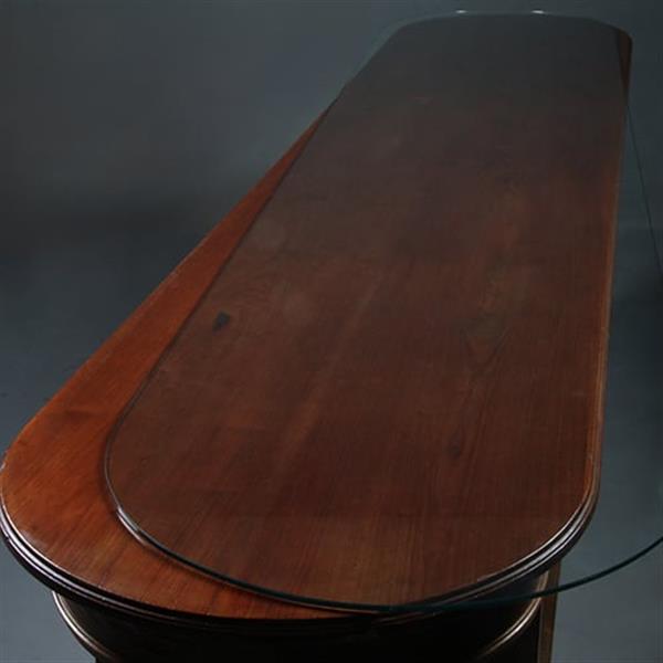 Grote foto mahonie toonbank roomdivider bar counter of balie voor winkelinrichting of receptie ca 1865 no.6 antiek en kunst stoelen en banken