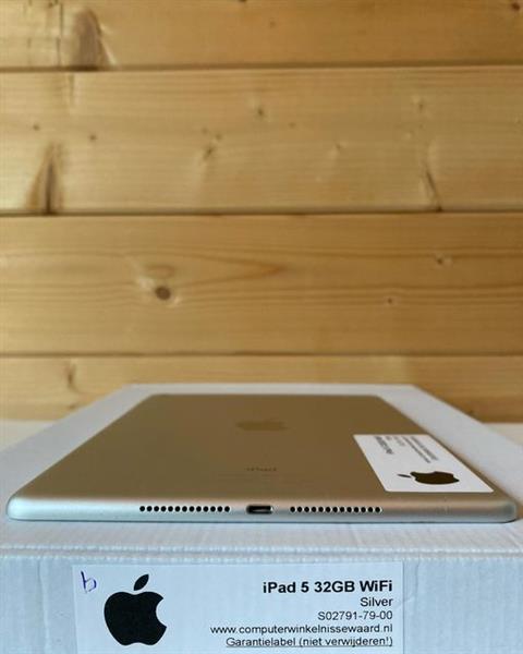 Grote foto apple ipad 5 wit zilver 32gb wifi 4g garantie telecommunicatie ipad