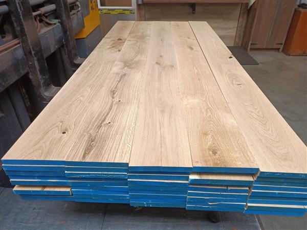 Grote foto 20x180mm 215cm eiken doe het zelf en verbouw hout en planken