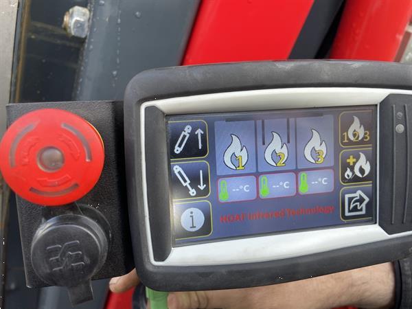 Grote foto hoaf kb6.0 twin onkruidbrander nieuw agrarisch onkruidbestrijding