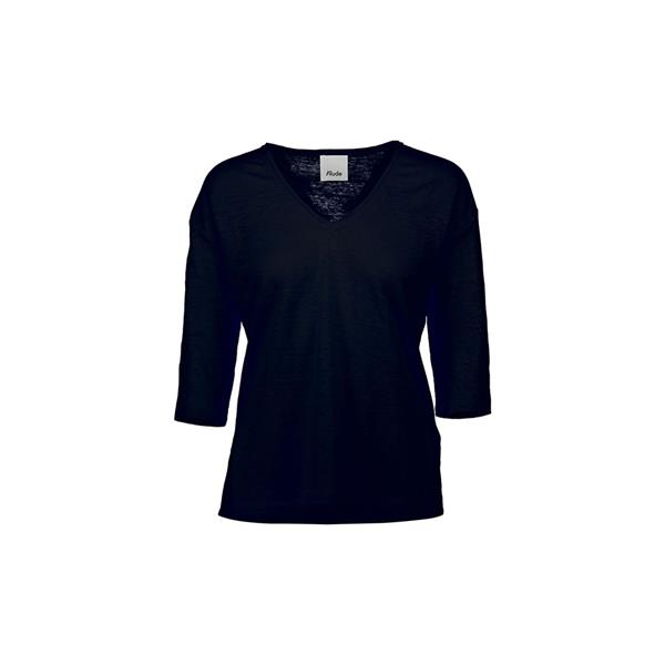 Grote foto allude linnen t shirt v neck maat s kleding dames truien en vesten