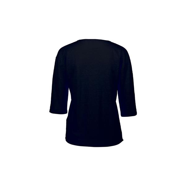 Grote foto allude linnen t shirt v neck maat s kleding dames truien en vesten