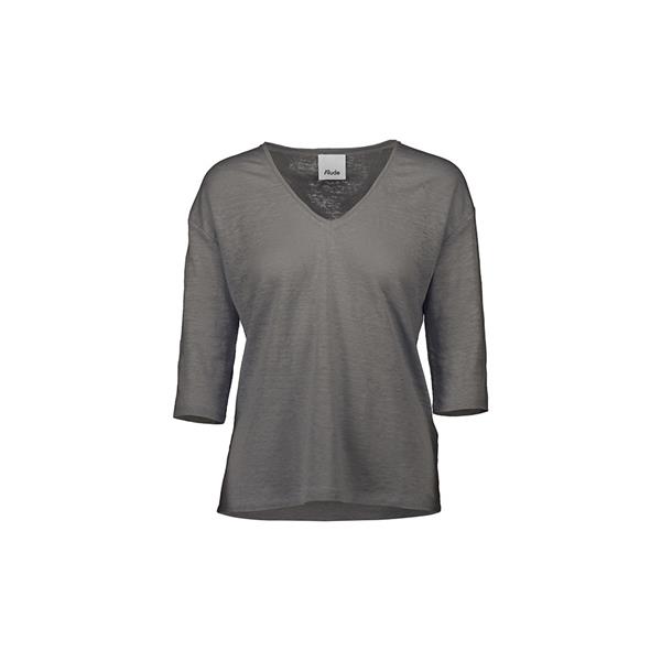 Grote foto allude linnen t shirt v neck maat s kleding dames truien en vesten